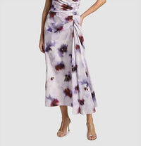A.L.C. - Juno Floral Ruched Cotton Midi Dress