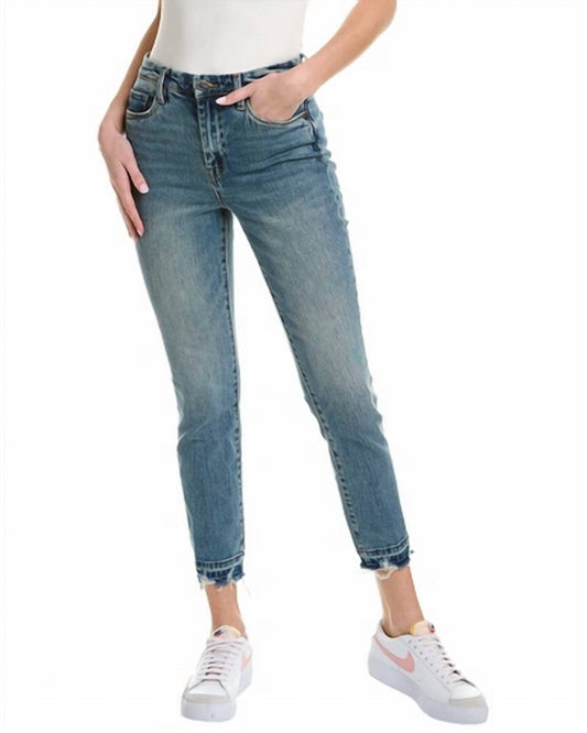 Blanknyc - the madison crop high rise jeans life rolls on