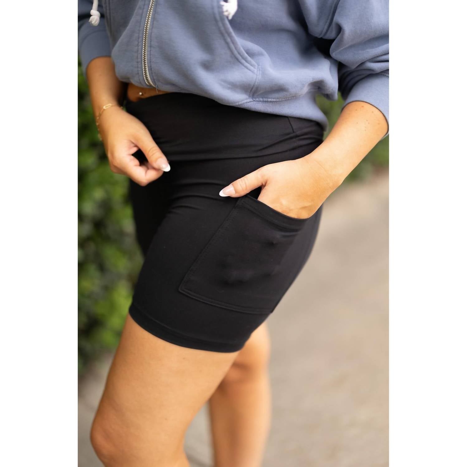 Julia Rose - Taylor Fold-over Biker Shorts