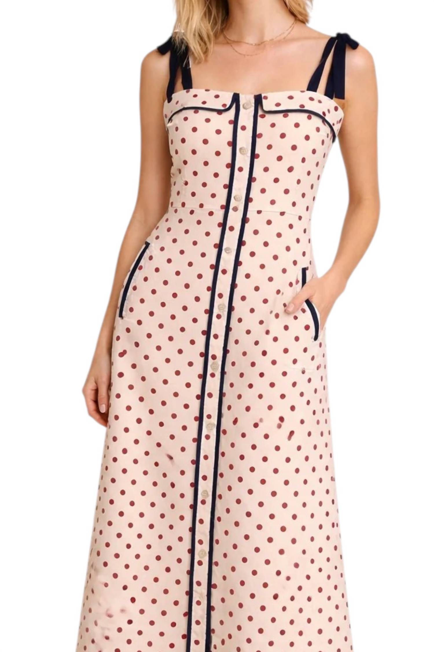 Thml - USA Polka Dot Dress
