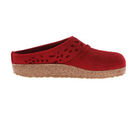 Haflinger - Women's Lacey Classic Boiled Wool Clog