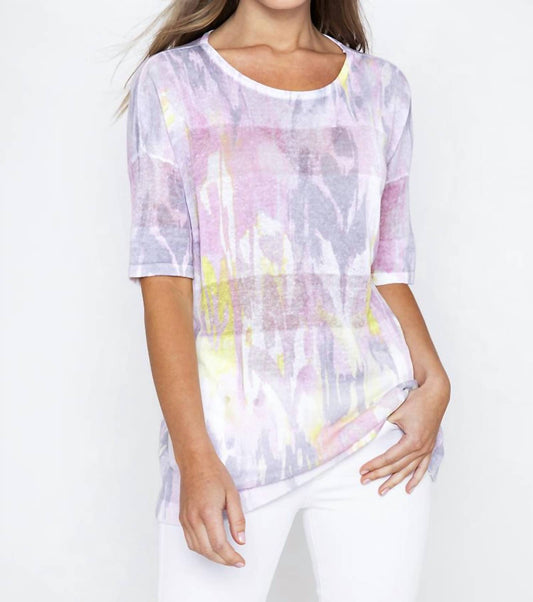 Ikat Easy Pullover Tee