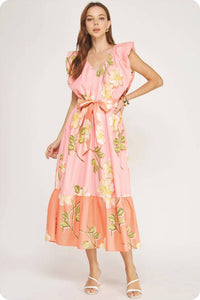 Strut & Bolt - Ruffle Tiered Midi Dress