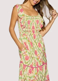 Lost + Wander - Fiesta Flora Midi Dress