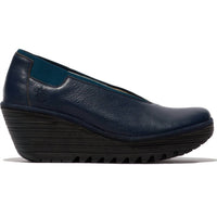 Fly London - Women's Yoza 438 Wedge Leather Shoes