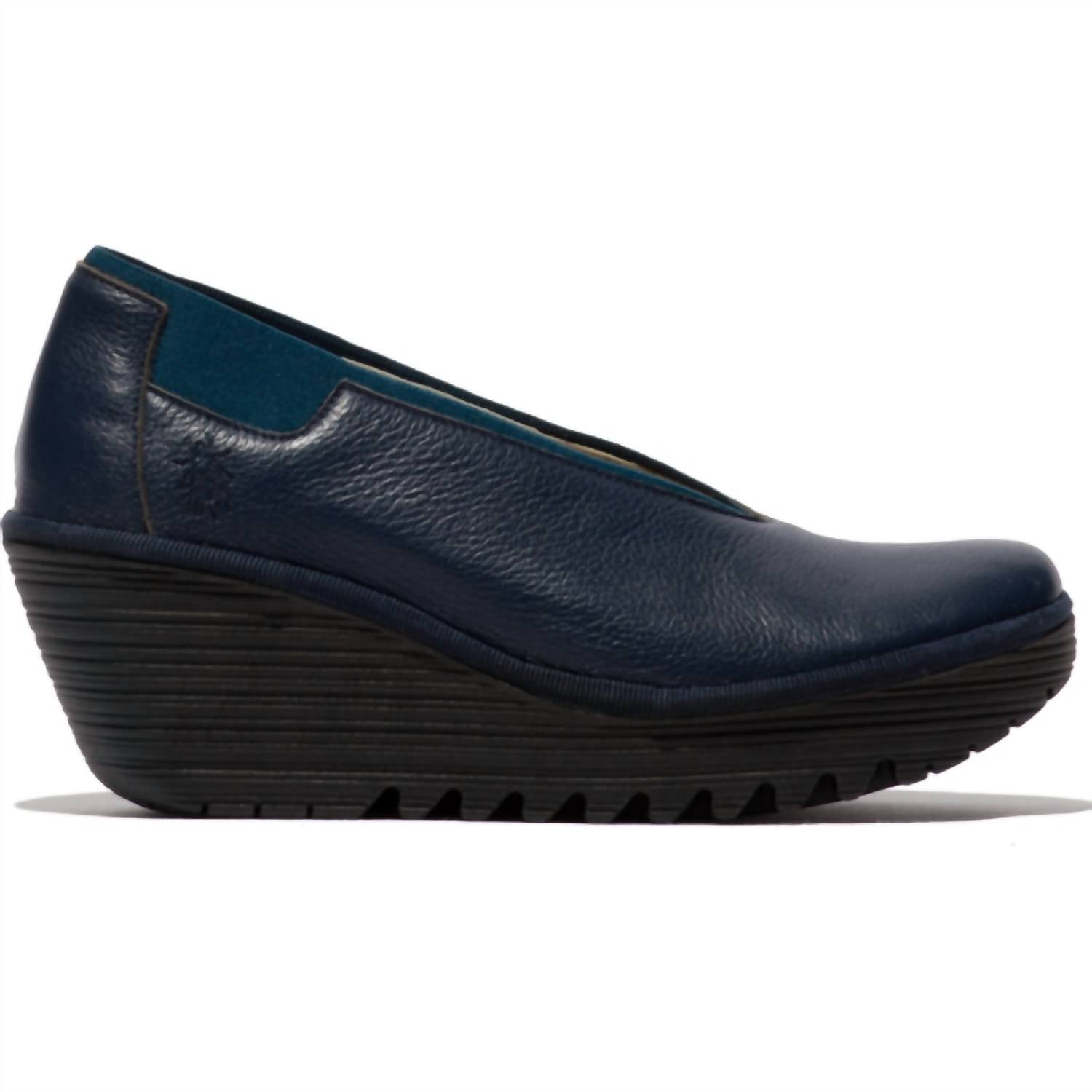Fly London - Women's Yoza 438 Wedge Leather Shoes