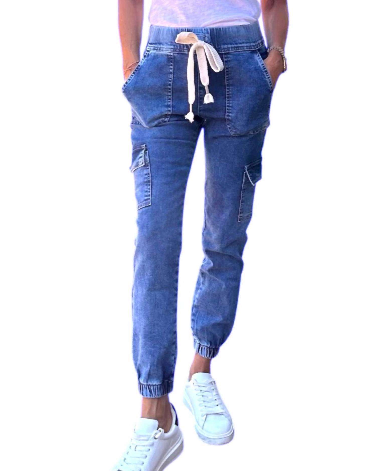 Bevy Flog - Gaya Cargo Pants With Linen Tie