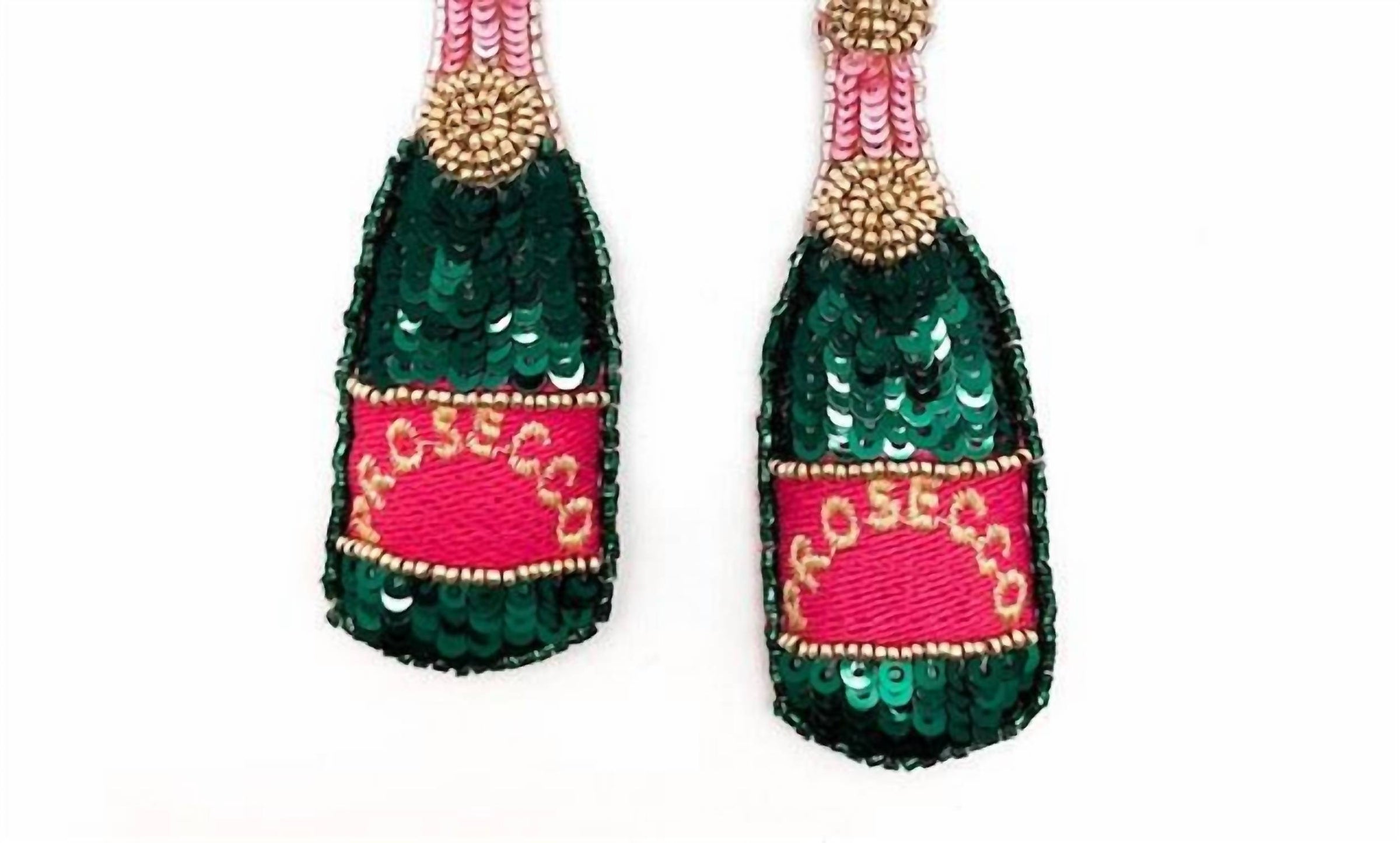 Allie Beads - Prosecco Earrings