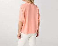 Coco + Carmen - Lightweight Heavenly-luxe Short Sleeve Sweater