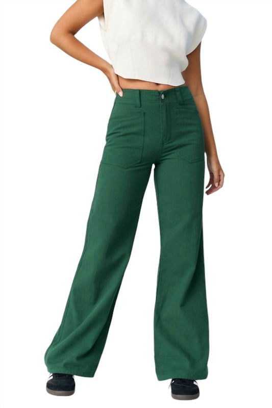 Papermoon - Wide Leg Pocket Pants