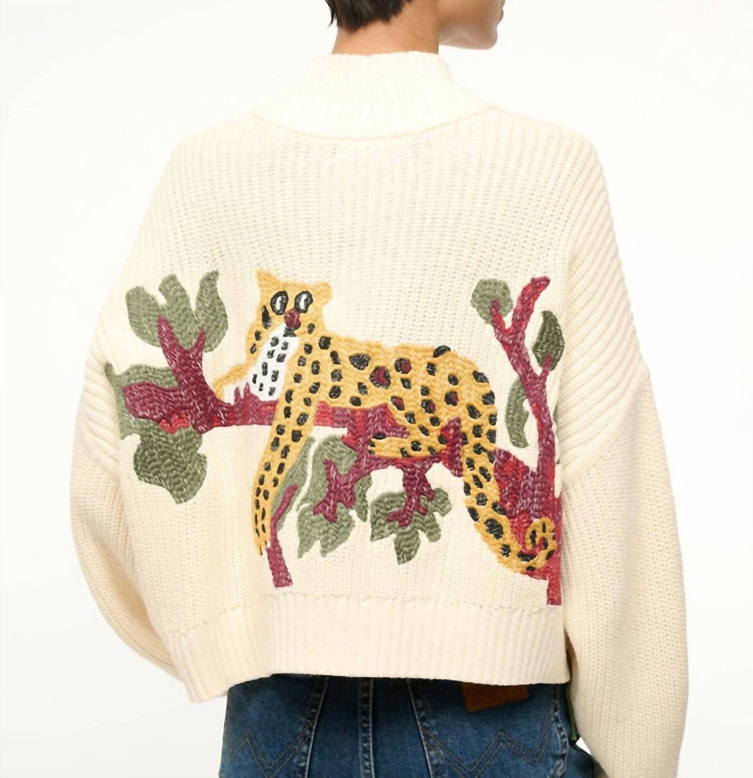 Staud - Cropped Hampton Sweater