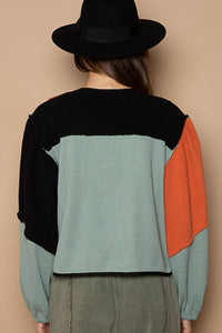Pol - Ruby Button Down Sweater