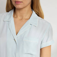 The Sleep Code - Women's Washable Silk Short Pj Set