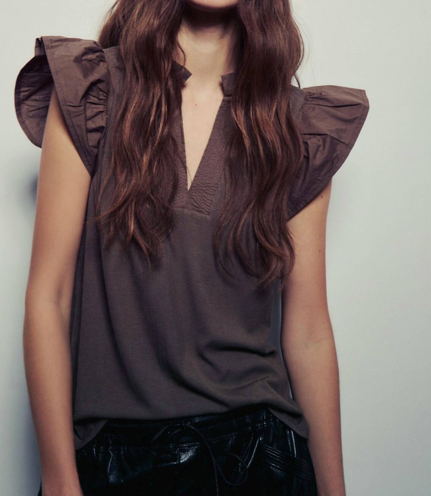 Melissa Nepton - Kansas Cap Sleeve Top