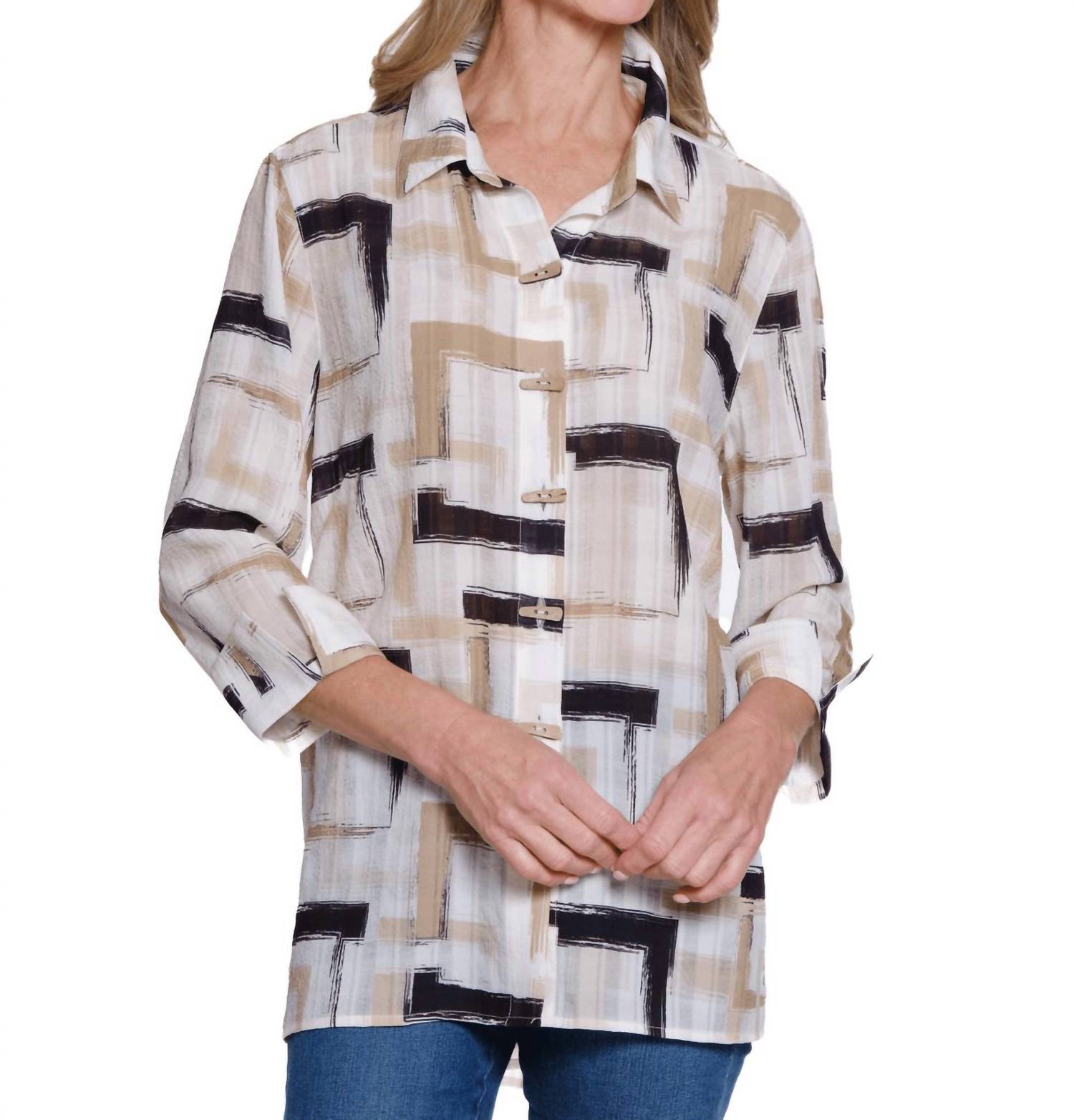 Multiples - Yarn-dye Check Shirt