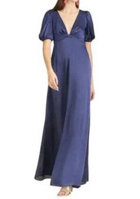Sachin & Babi - Alli V-neck Short Sleeve Gown