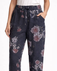 Tempo Paris - Floral Linen Pant