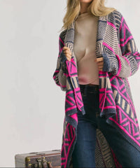 Davi & Dani - As it Was Fringe Cardigan