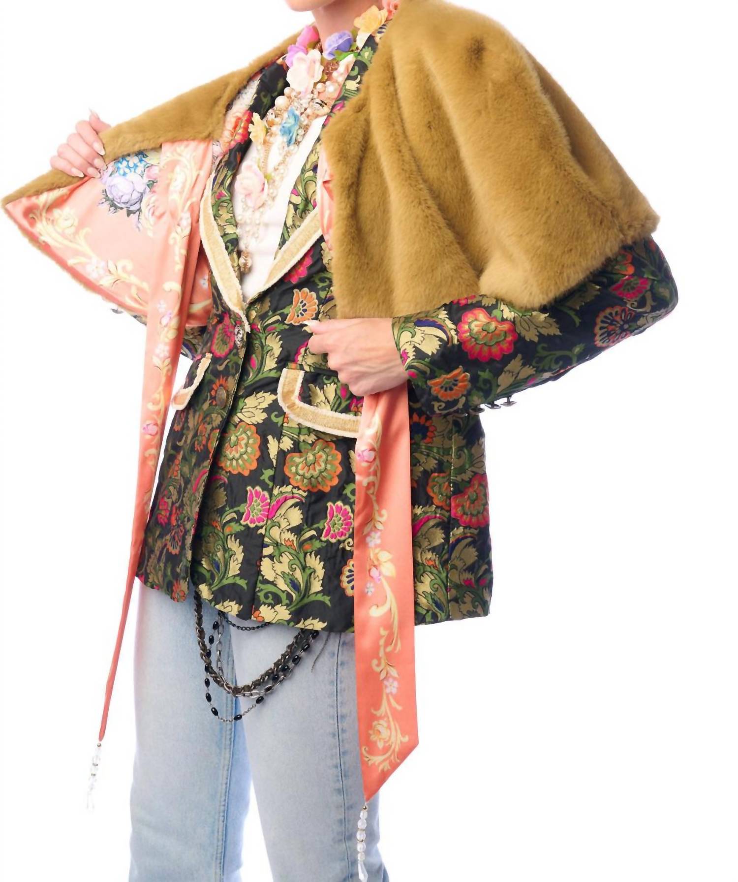 Aratta - Grace Kelly Reversible Fur Cape