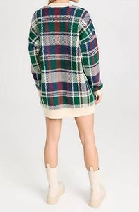 Show Me Your Mumu - Ember Plaid Sweater