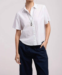 Velvet By Graham & Spencer - Alana Short Sleeve Shirt
