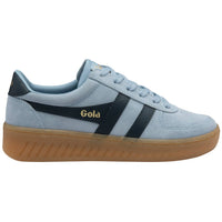 Gola Women's Grandslam Suede Sneakers in air navy gum - women's sneaker