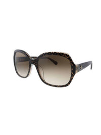 Square Plastic Sunglasses with Gradient Lens