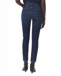 AGOLDE Women's Nico High Rise Slim Fit Jean in ovation - women's pants - detail view