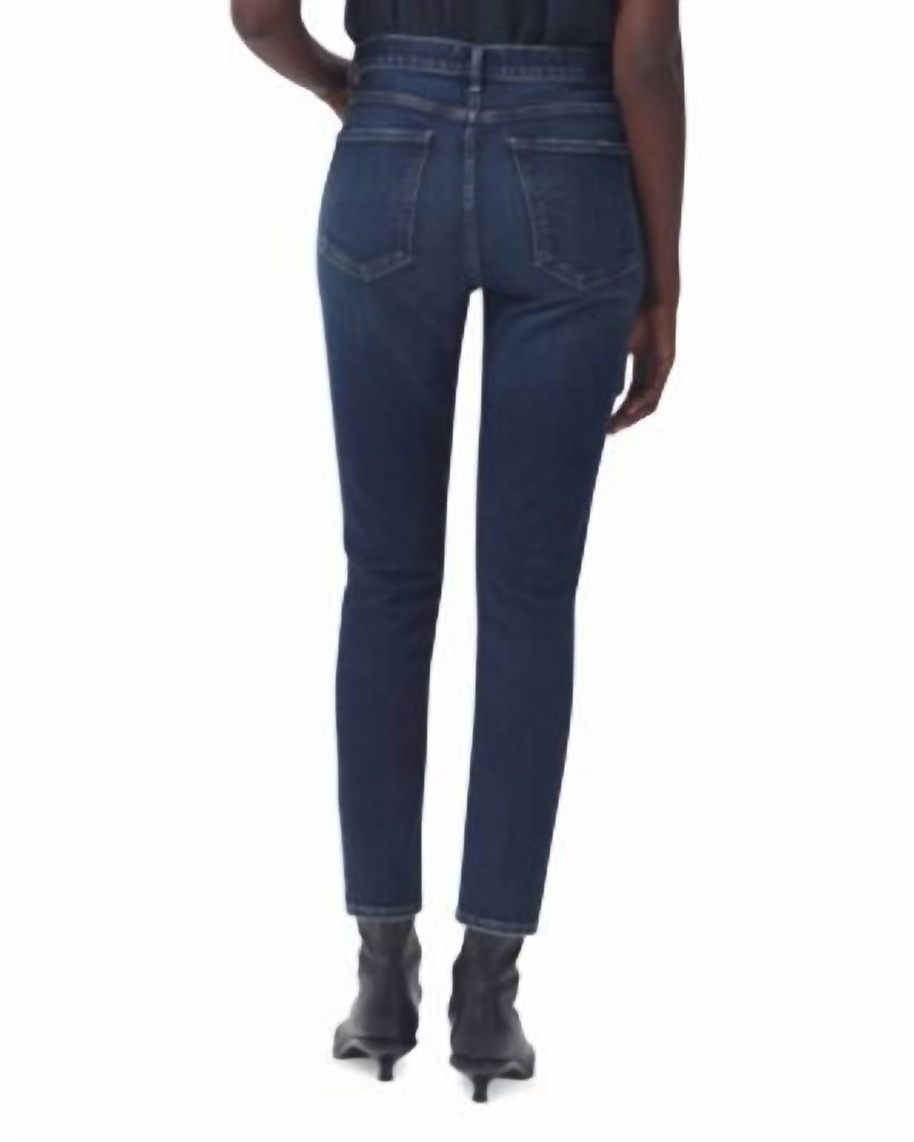 AGOLDE Women's Nico High Rise Slim Fit Jean in ovation - women's pants - detail view