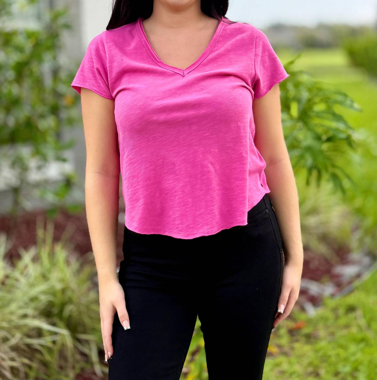 Hatley - Sadie V Neck Tee