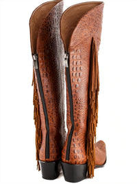 Manchester Fringe Tall Cowboy Boot