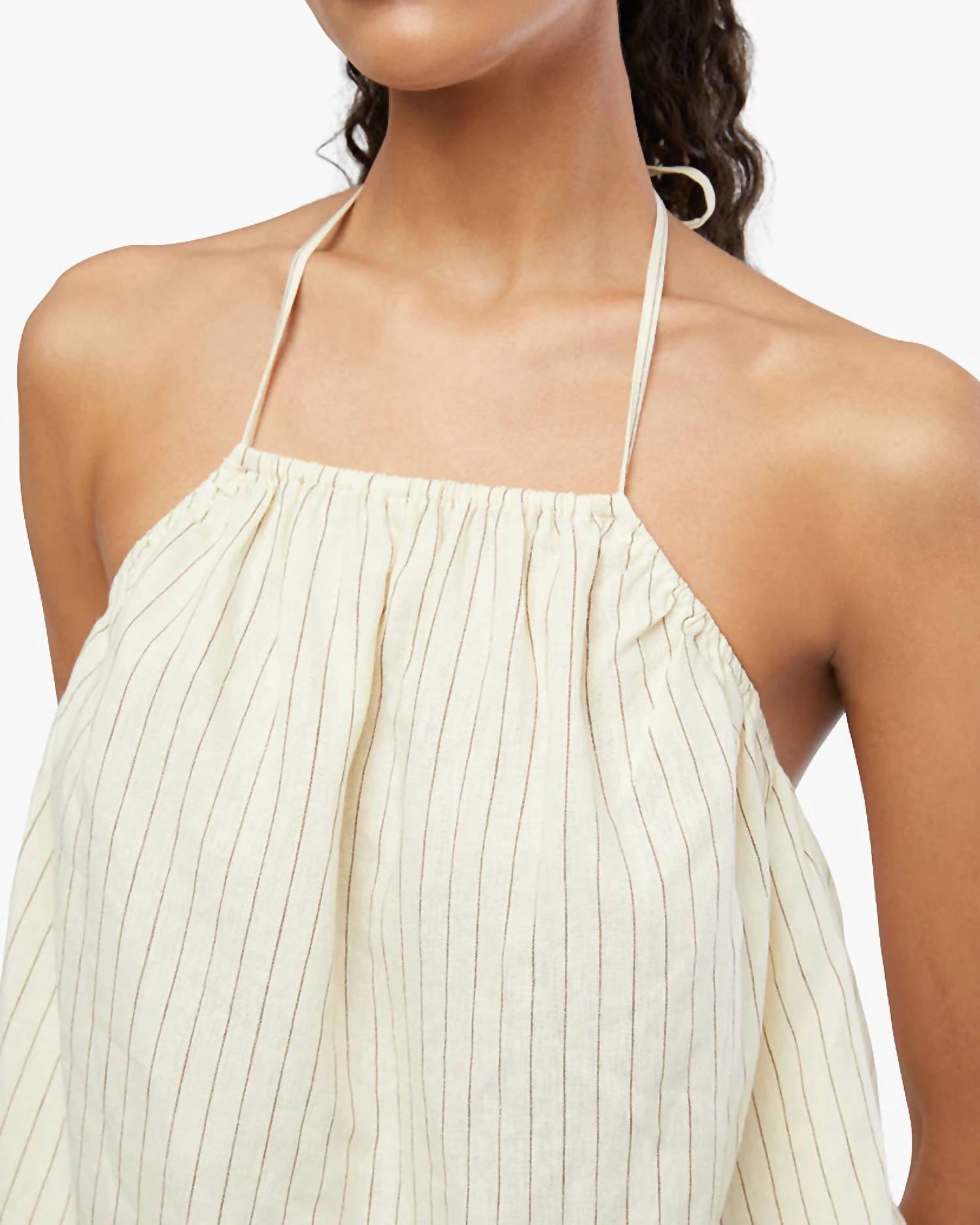 We Wore What - Tie Neck Halter
