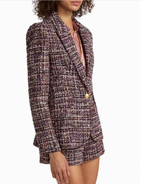 L'Agence - WOMEN Chamberlain Tweed Blazer