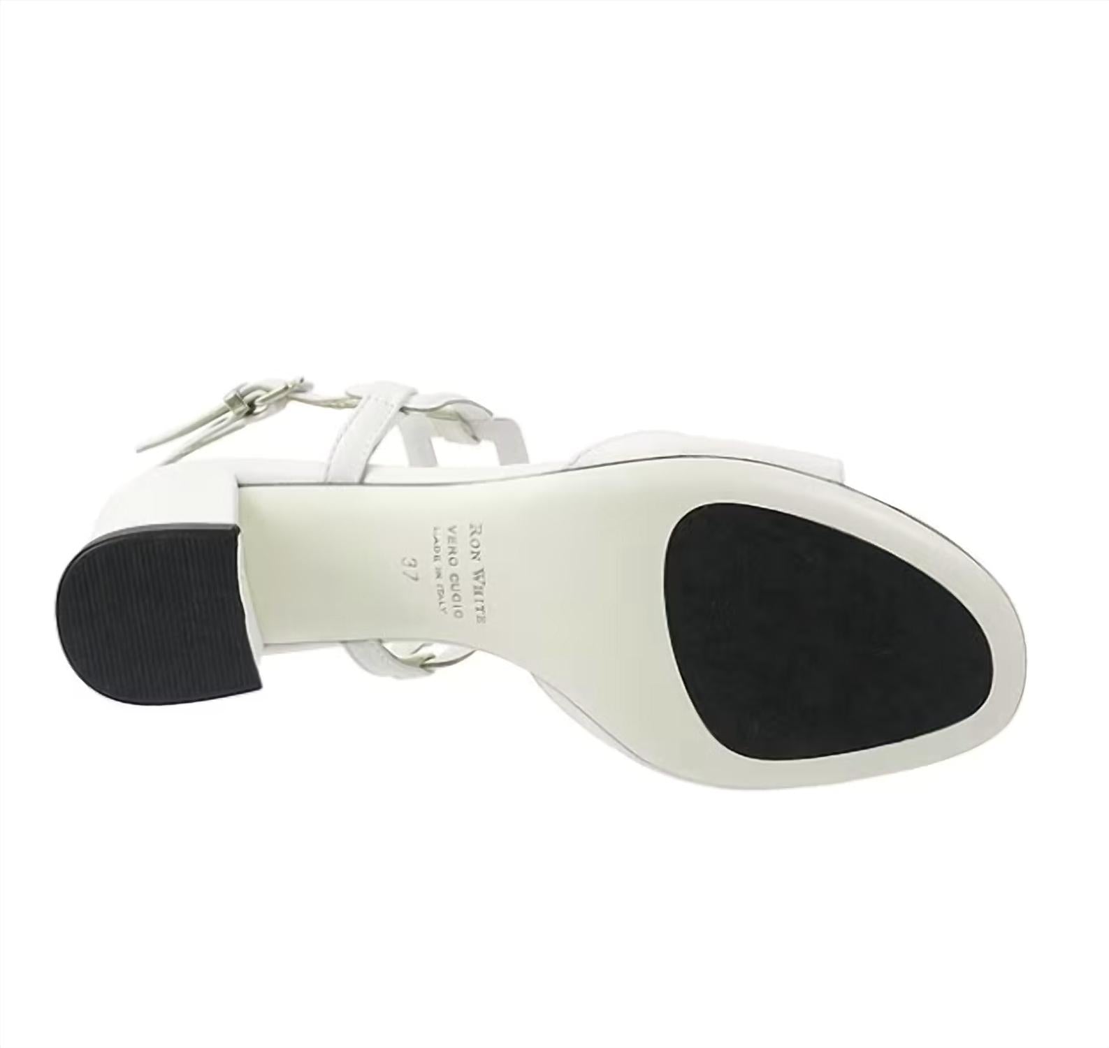 Ron White Women's Taliah Slingback Sandals in white - women's sandal - view 4