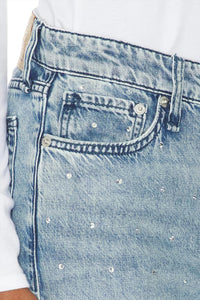 Rag & Bone - Featherweight Logan Embellished Wide Jeans