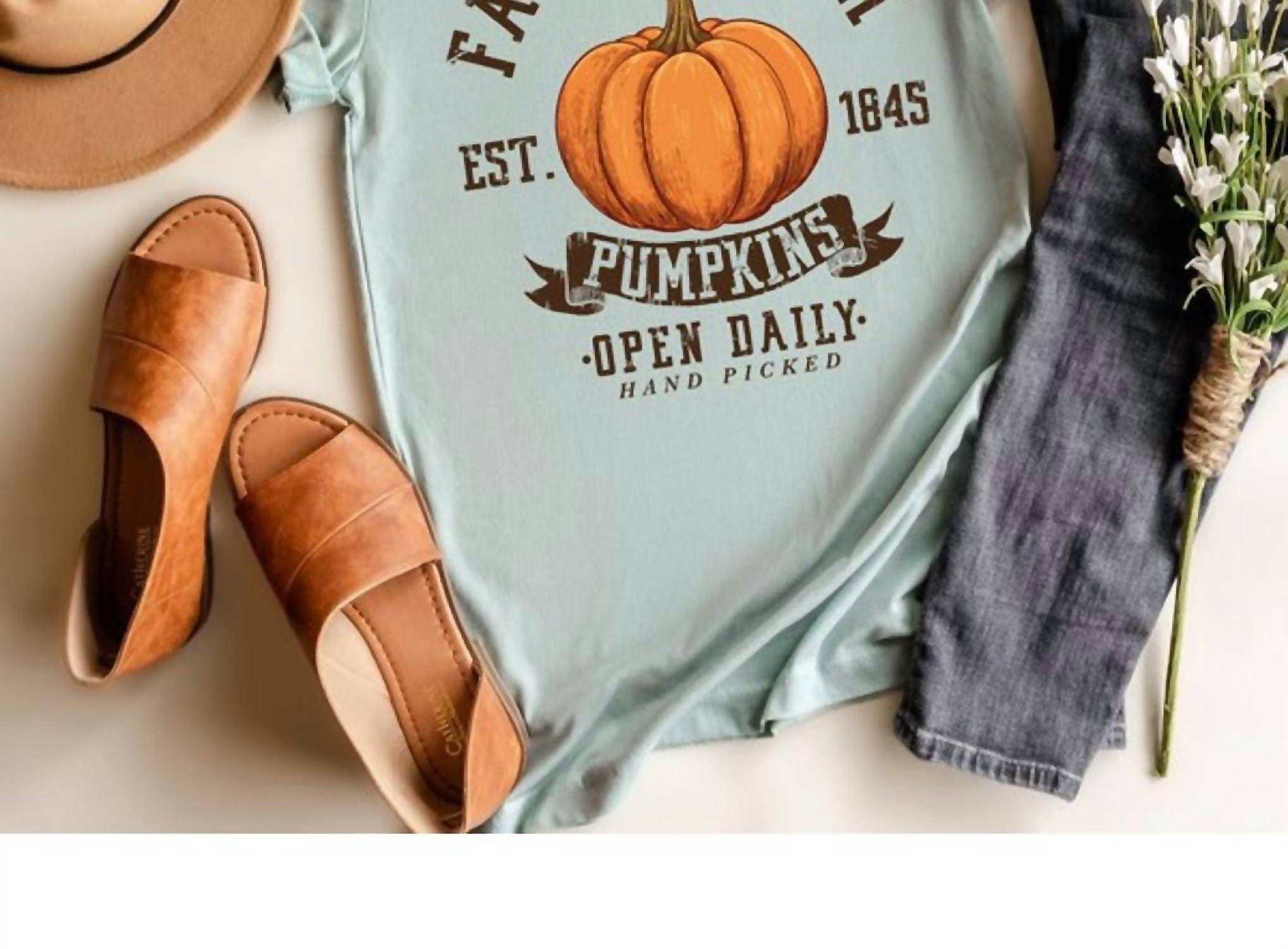Kissed Apparel - Women's Farm Fresh Open Daily Graphic Tee