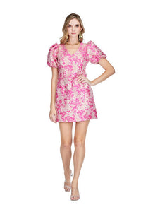 Jade - Brocade Mini Dress