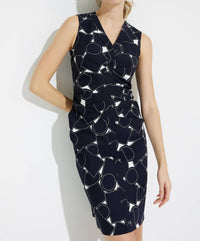 Joseph Ribkoff Sleeveless Dress in midnight blue - women's dress