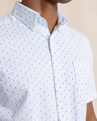 Southern Tide - Anchors Away Intercoastal Short Sleeve Sport Shirt