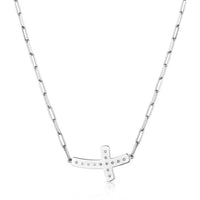 Montana Silversmiths - Women's Lean On Me Crystal Cross Necklace