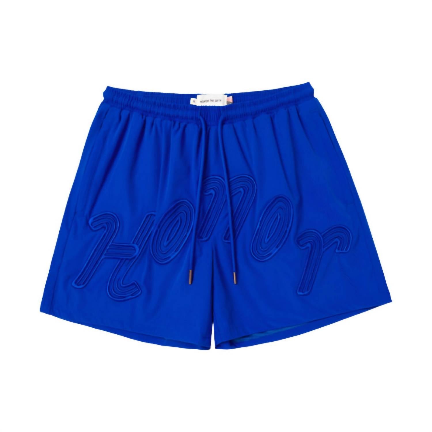 HONOR THE GIFT Men's Trunk Shorts in blue - men's shorts - alternate view