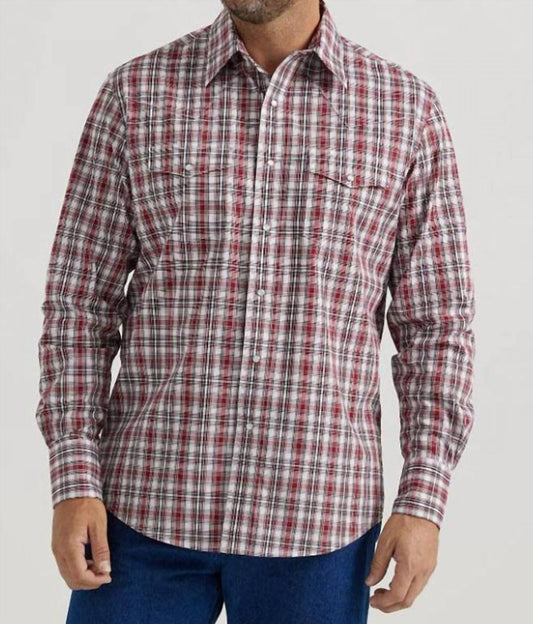 Wrangler - Snap Plaid Shirt