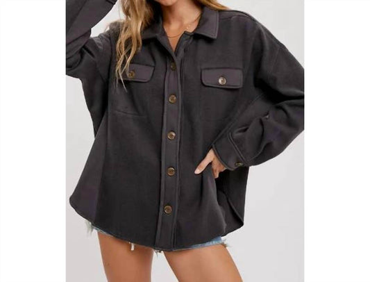 Bluivy - Brushed Terry Shacket