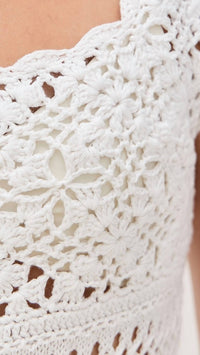 Frankies Bikinis - Eloise Crochet Mini Dress