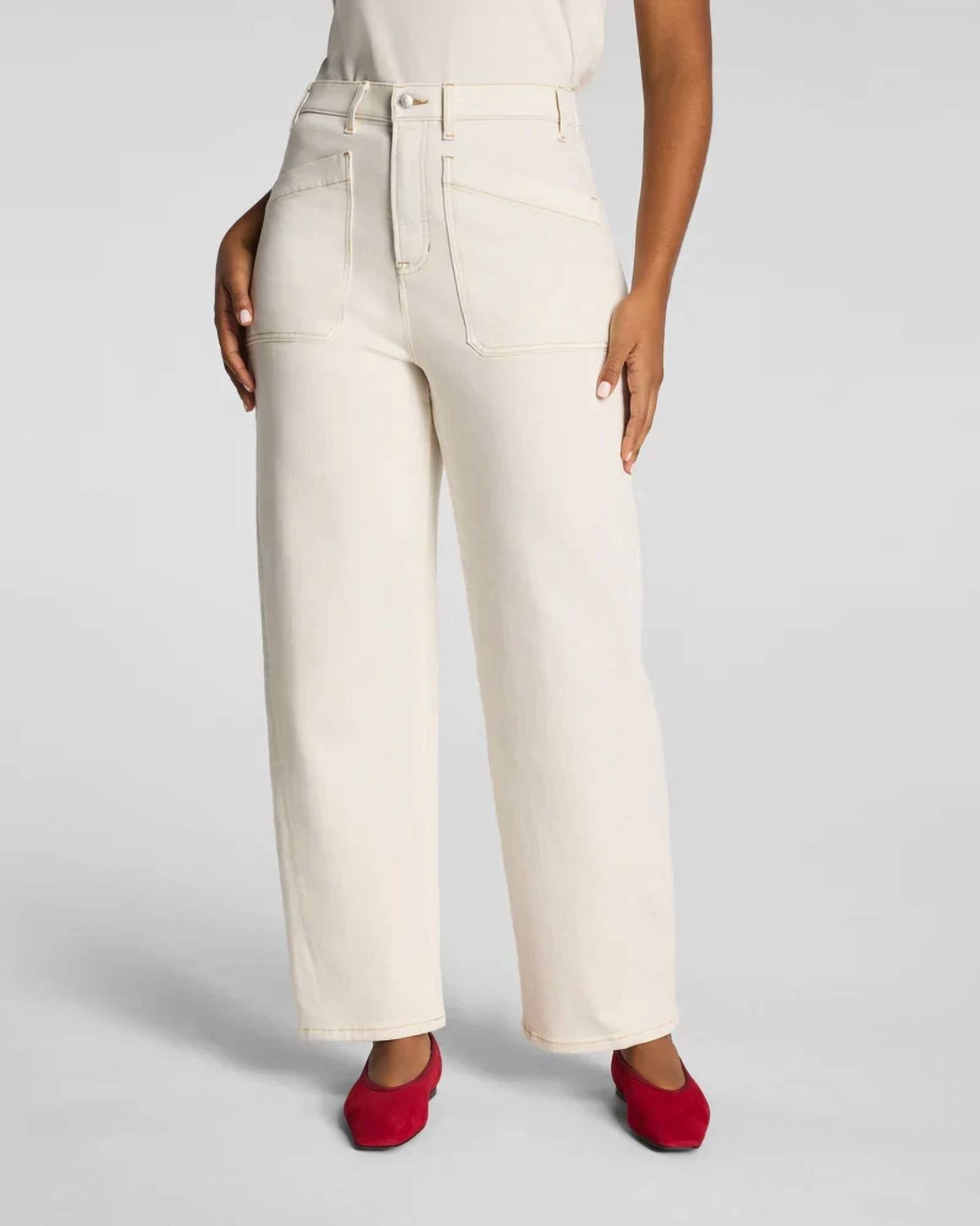 Spanx - Utility Barrel Leg Jeans