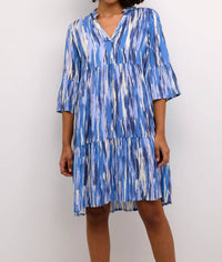 Kaffe - Arina 3/4 Sleeve A-Line Fit Dress