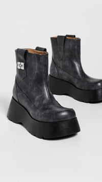 Ganni - Women's Kat Low Boot Vintage Boot