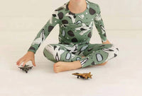 Posh Peanut - Kids Airman Two Piece Pajama