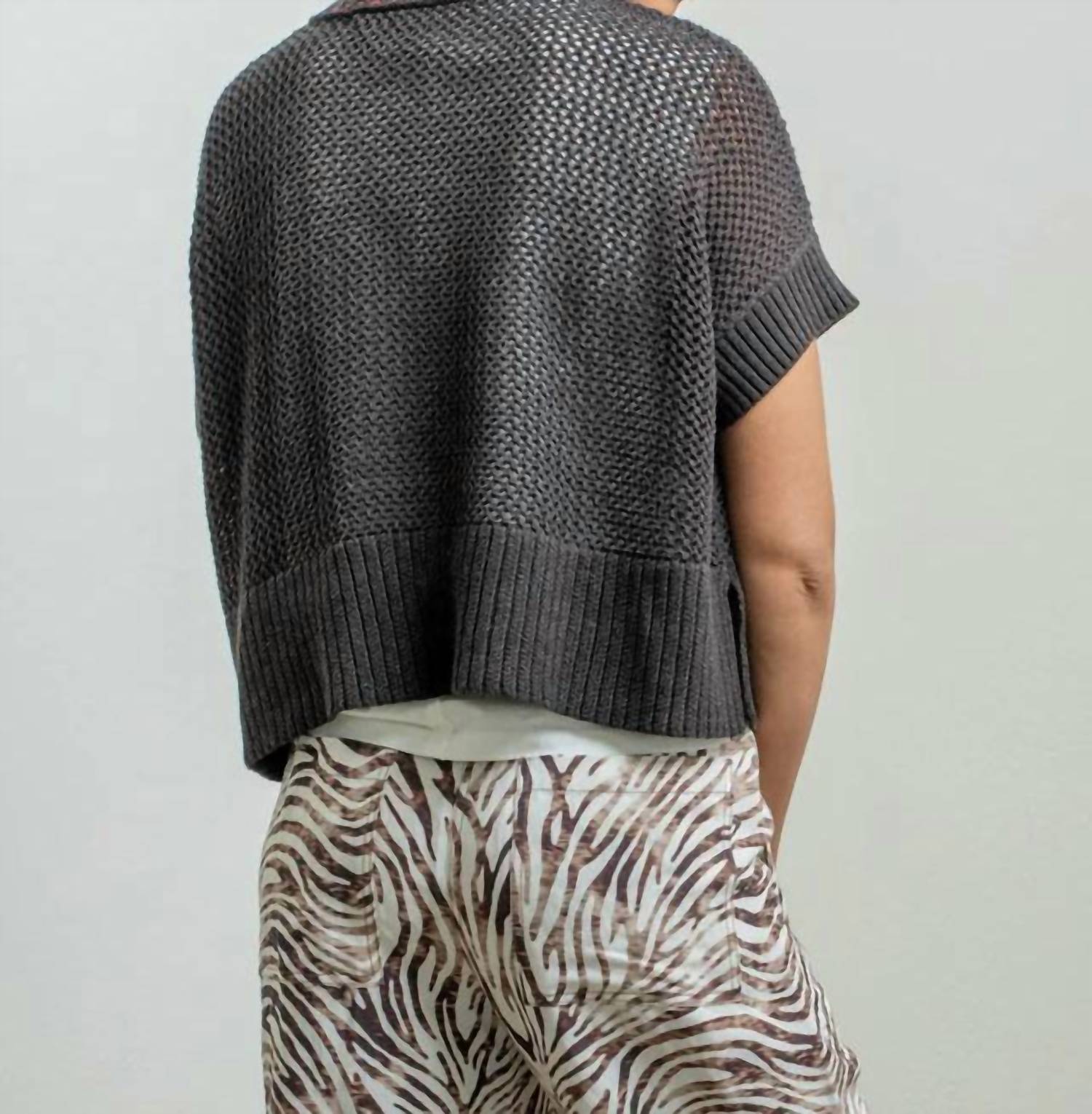 Raquel Allegra - Miro Short-sleeve Pullover Top