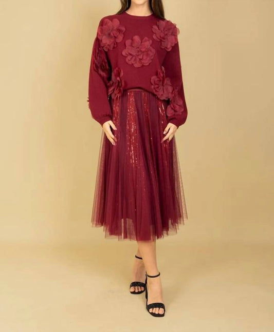 Jessie Liu - Lilliana Tulle Skirt